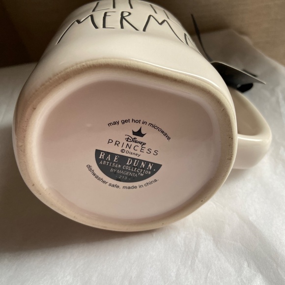 New Rae Dunn Disney Princess Little Mermaid Mug - Picture 3 of 5